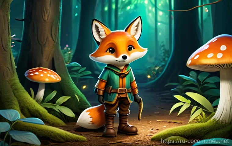 코코멜론을 활용한 영어 학습법 - Prompt 1: Enchanted Forest Adventure**